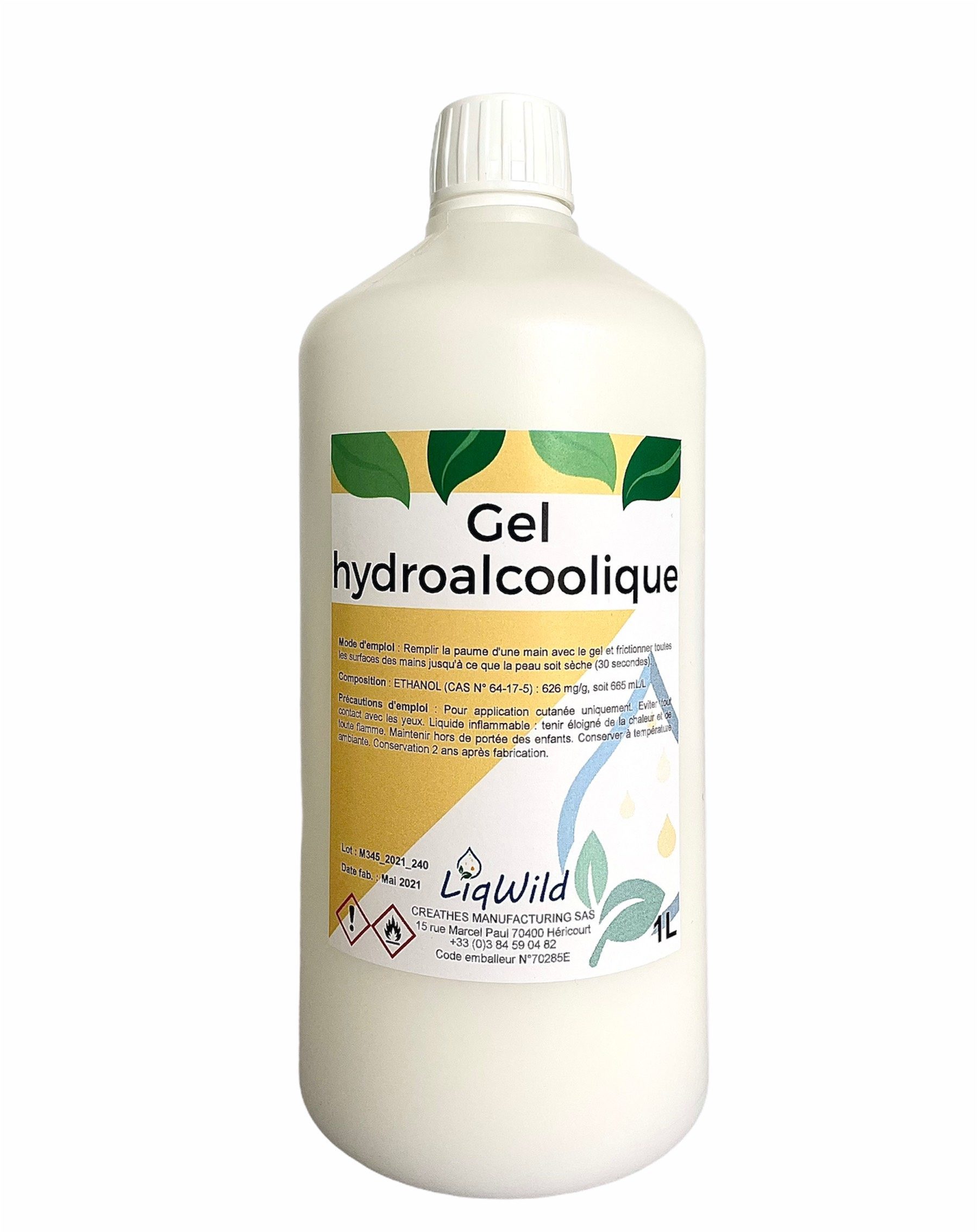 Gel hydroalcoolique LiqWild - LiqWild Store